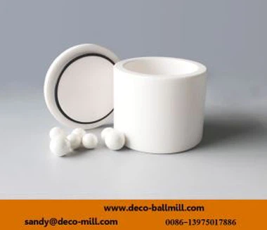 Yttrium-stabiliseeritud tsirkooniumoksiidi jahvatamise jar